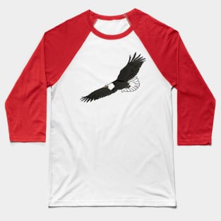 Eagle flying Baseball T-Shirt